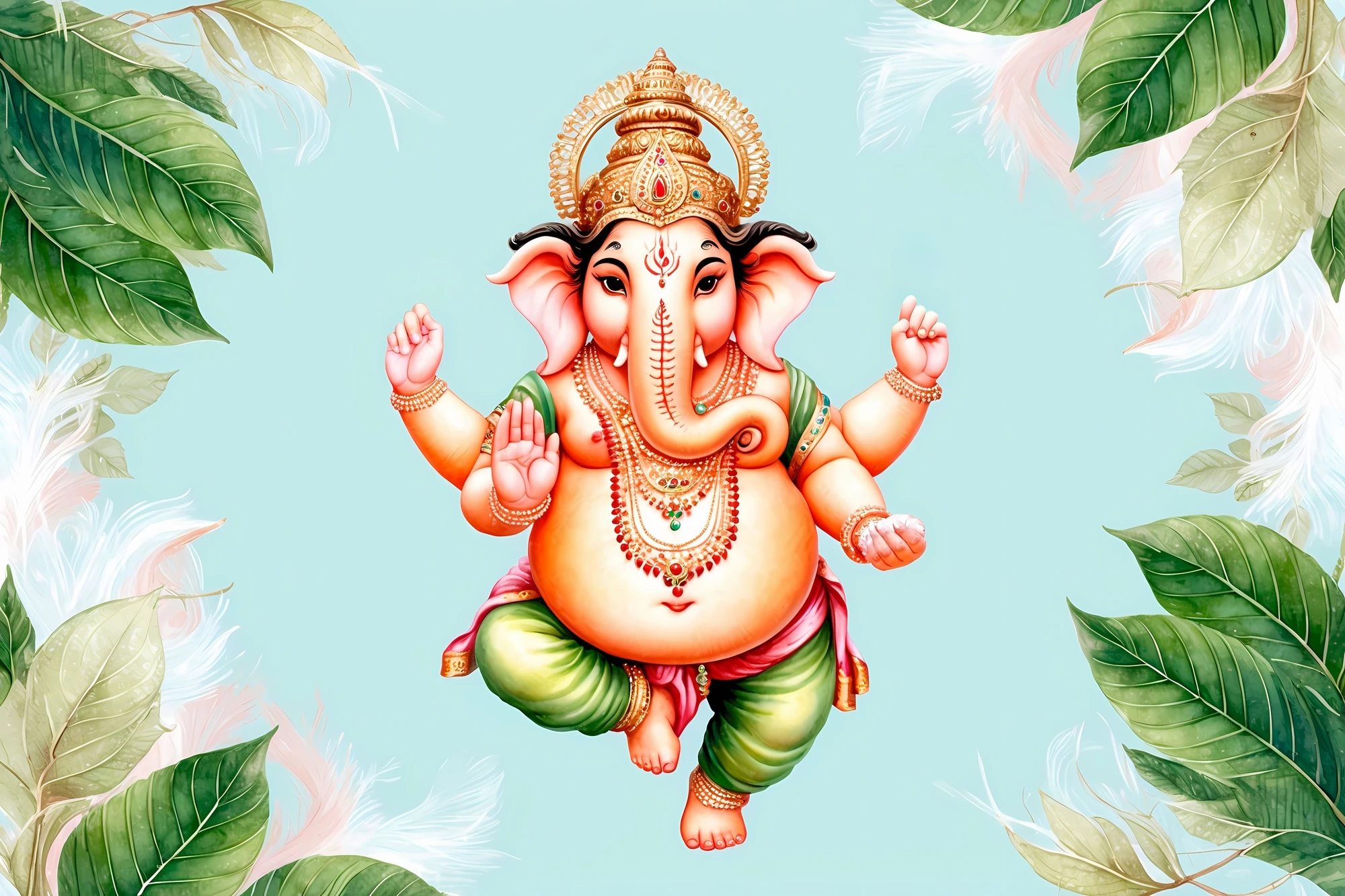 🕉️ Lord Ganesha: The Remover of Obstacles and the God of New Beginnings 🙏 1